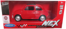 Метална кола с отварящи се врати Фиат Нуова Nuova fiat 500 Welly